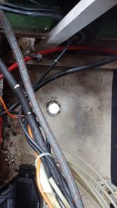 koelwaterleiding kraan afgebroken
